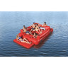 Надувной матрас-остров BESTWAY КРАСНЫЙ ГРУЗОВИК 43304 381x262см с ручками и подсавкой, до 540кг 43304 BW